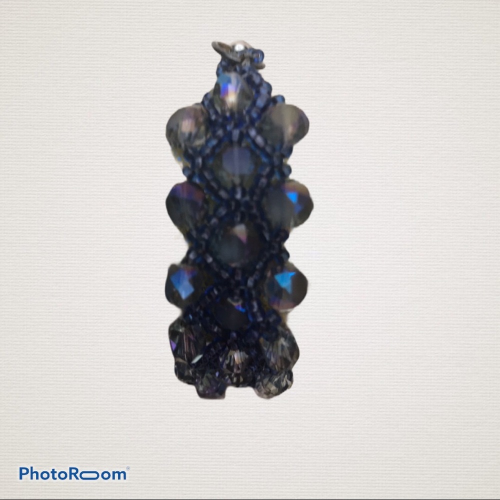 Blue glass bracelet by Capture